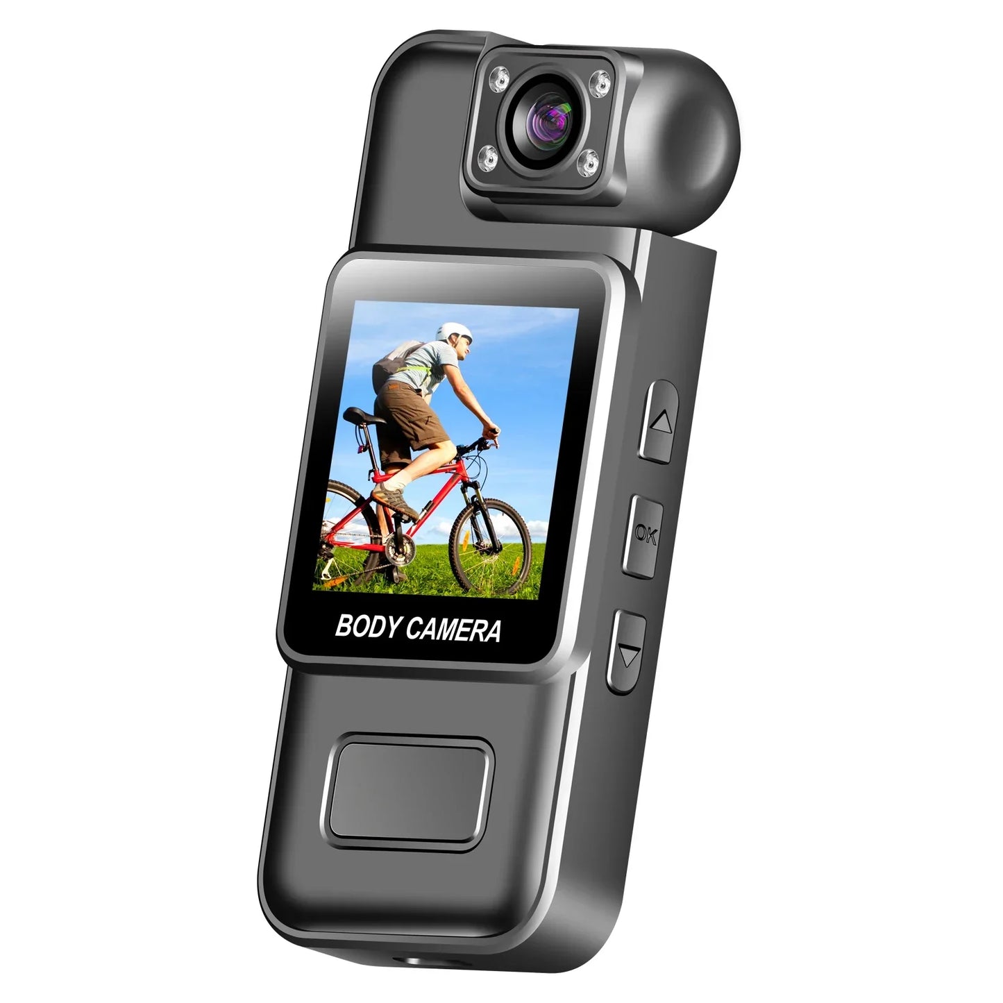 ProCapture™ Ultra HD 8K WiFi Camera – Mini Portable Handheld Law Enforcement & Outdoor Sports Recorder with 180° Rotatable Lens