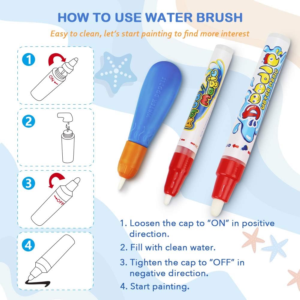MagicFlow™ Magical Aqua Doodle Mat