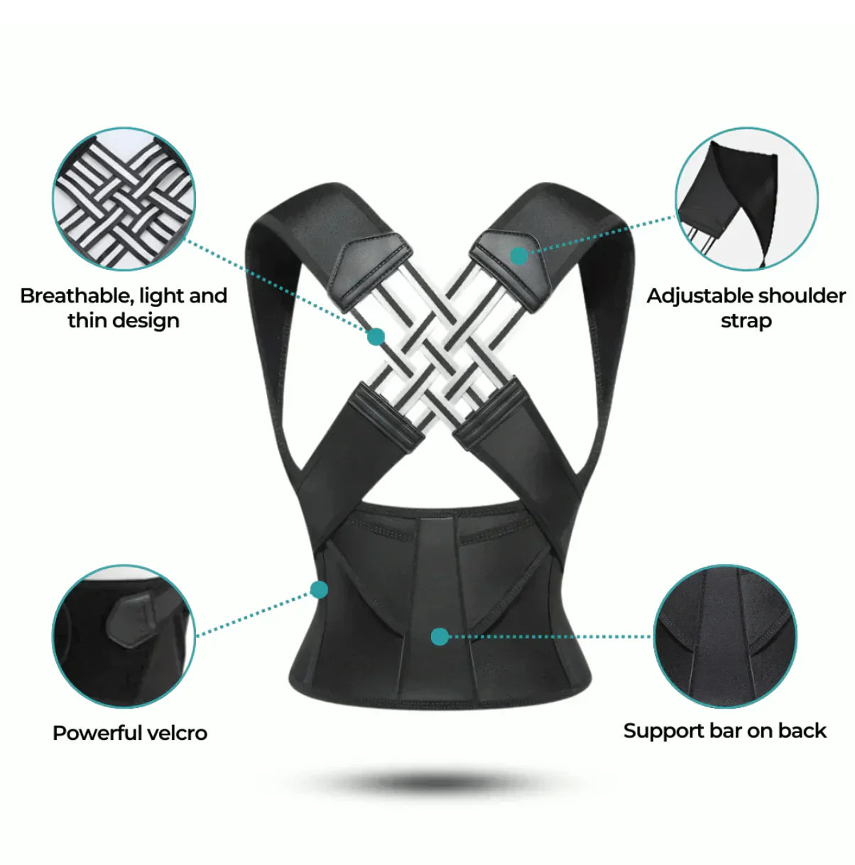 Posture Pro™ : Back pain relieves posture corrects